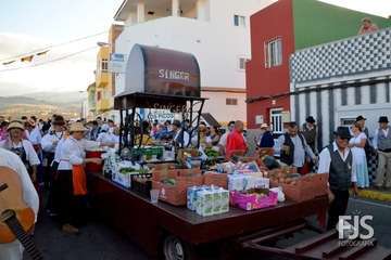 Alegre y participativa romería en El Ejido (Foto FJ Santana y TF)